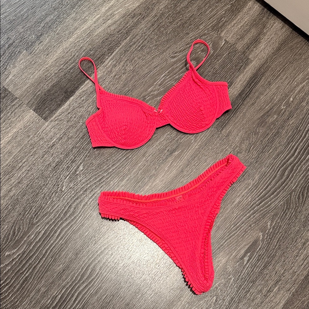 Bright Coral Bikini